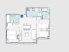Plans of apartment 302