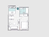 Plans of apartment 303