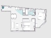 Plans of apartment 305
