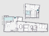 Plans of apartment 403