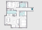 Planos del apartamento 501